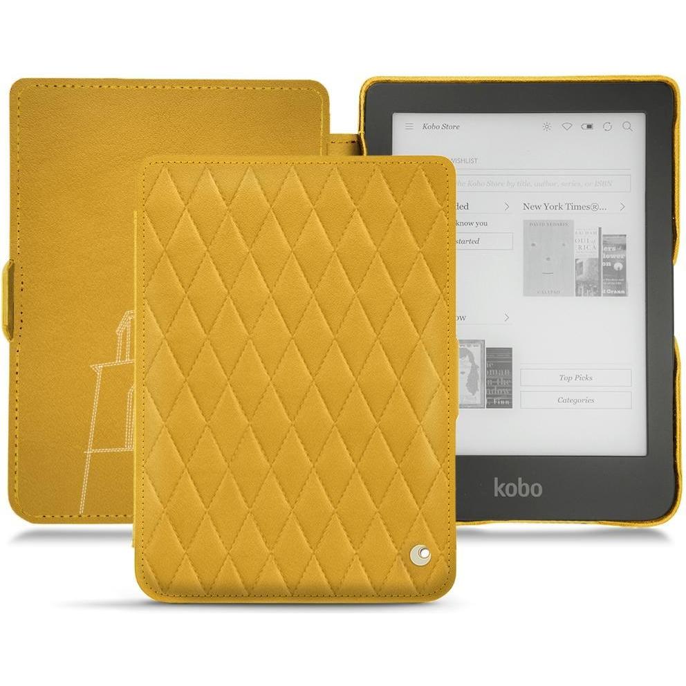 Noreve Lederschutzhülle horizontal (Clara HD), Tablet Hülle, Orange