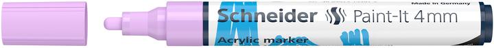 Nährwerte und Zutaten Schneider Acrylmarker Paint-It 320 4mm pastell lila (Pastell Lila, 4 mm, 1 x)