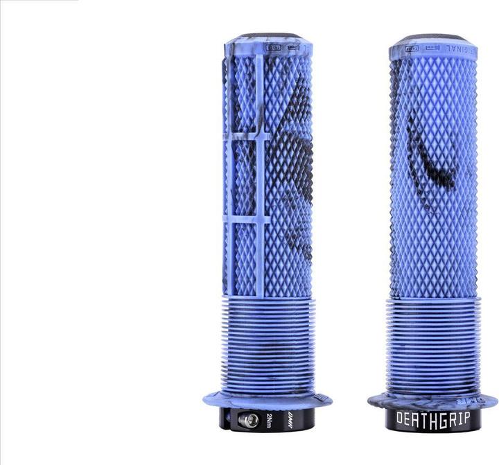 DMR Brendog Death Grip 2 Lock-On Griff, 133/29.8mm, blue marble