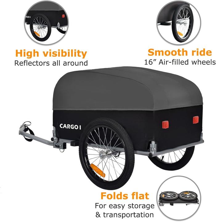 Produktbild Tiggo VS Cargo I Lastenanhänger mit grosser Ladefläche