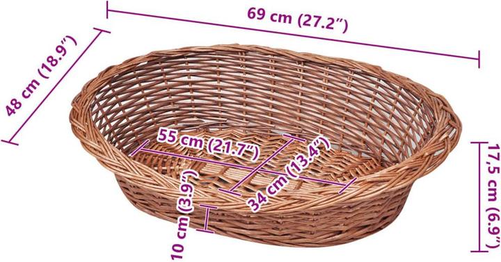 Image du produit vidaXL Hundekorb (Chat, Chien)