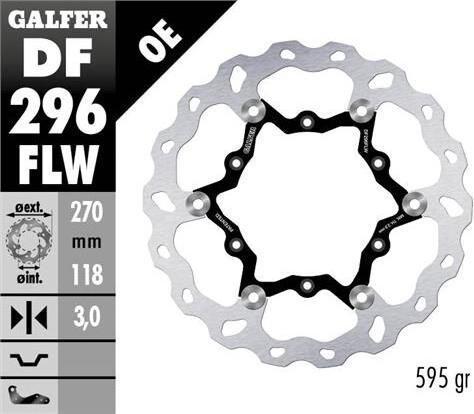 Produktbild Galfer Bike Wave YZ/ YZF 250 21- (270 mm)