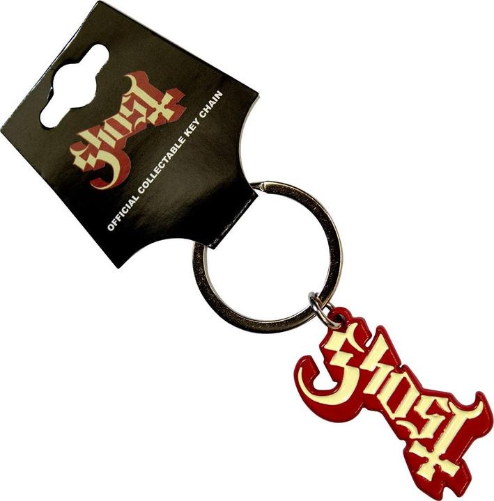 Actual product image Ghost Logo Red Shadow Schlüsselanhänger