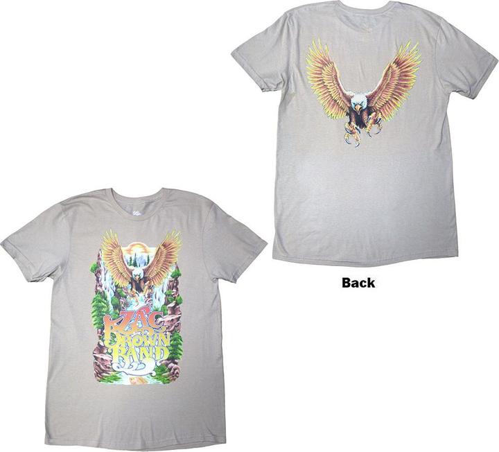 Actual product image Zac Brown Eagle Back Print (L)