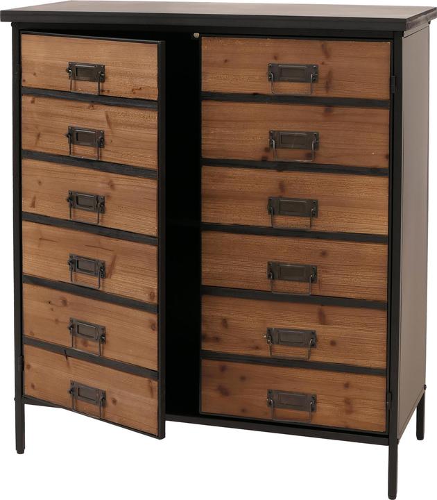 Produktbild JOHN316 Apothekerkommode (80 x 35 x 94 cm)