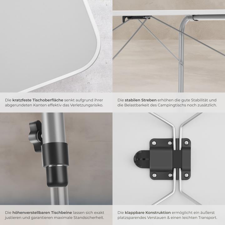 Image du produit tectake Table de Camping