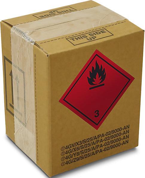 Actual product image kaiserkraft Dangerous goods sticker