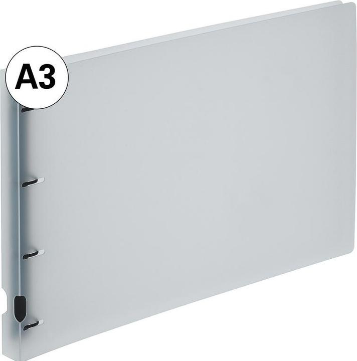 Image du produit Kolma Livret de présentation Vision A3 horizontal 4 anneaux hauteur de remplissage 2 cm incolore (A3, 30 mm, 1 pcs)
