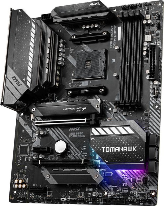 Actual product image MSI MAG B550 TOMAHAWK (AM4, AMD B550, ATX)
