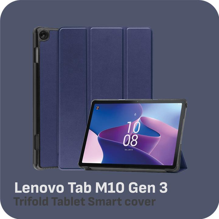 Produktbild Cazy Premium Smart Hülle Kompatibel mit Lenovo Tab M10 Gen 3 - Schutz Etui Hülle - Automatischem (Lenovo Tab M10 (3. Gen))