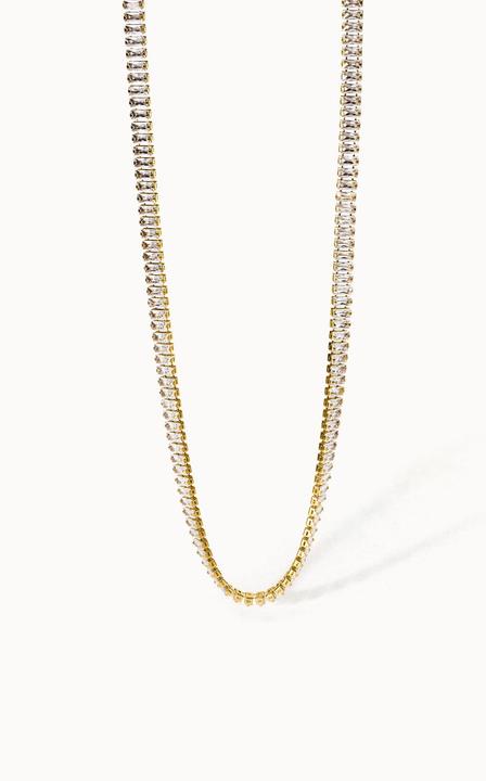 Image du produit Purelei Crystal Glow Kette (Acier inoxydable plaqué or 18 carats)