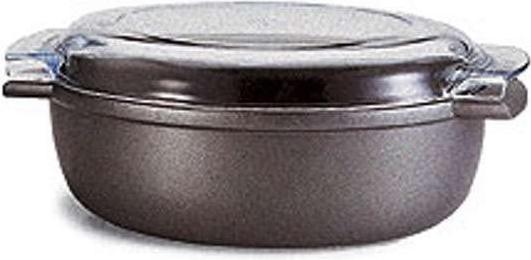 Risoli Oval Roasting Pan With Lid Cm 36X24 (Frying pan)