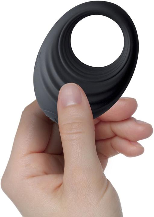 Actual product image Rocks-Off Spire - Vibrating Cockring - Black (6.30 cm)