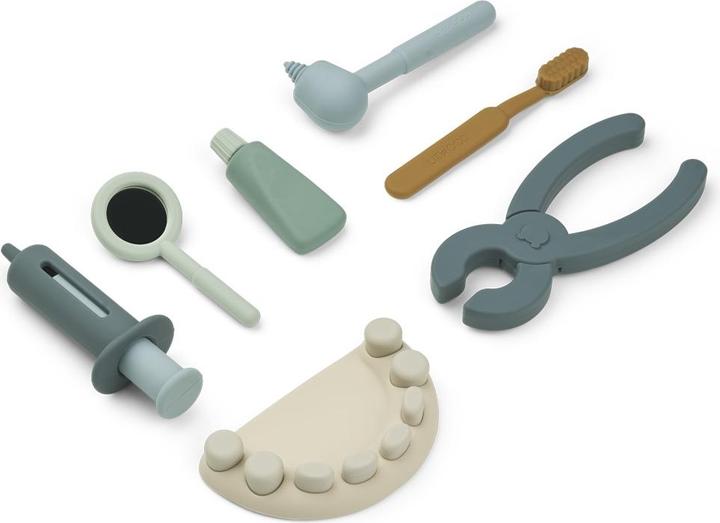 Produktbild Liewood Zahnarzt Spielset Frank % Silikon Blue Multi Mix