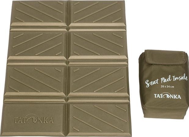 Tatonka Faltbare Sitzmatte 26 X 34cm Kissen Olive