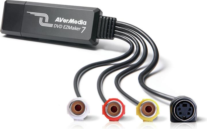 Image du produit AVerMedia DVD EZMaker 7 (USB 2.0, DVB-S, DVB-T2, signal TV analogique, DVB-S2, DVB-C, DVB-T)