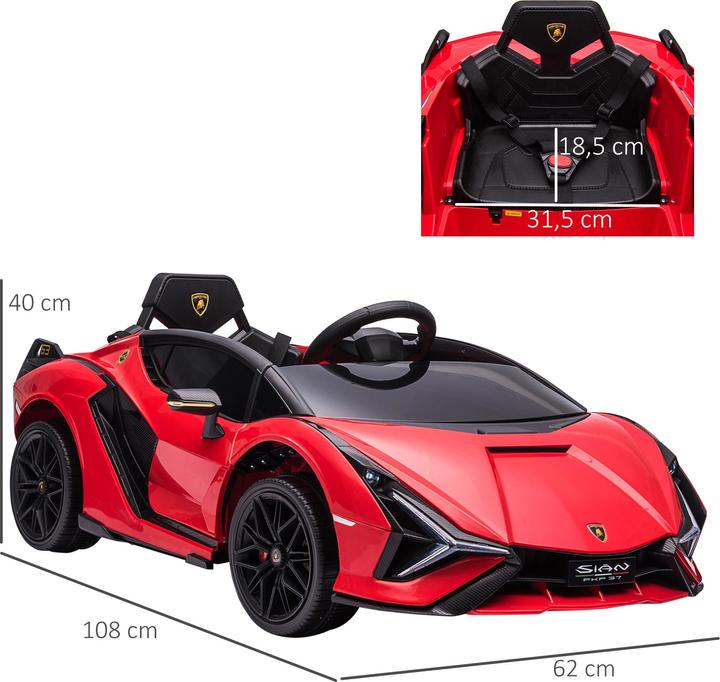 Image du produit Homcom Lamborghini (6 V)