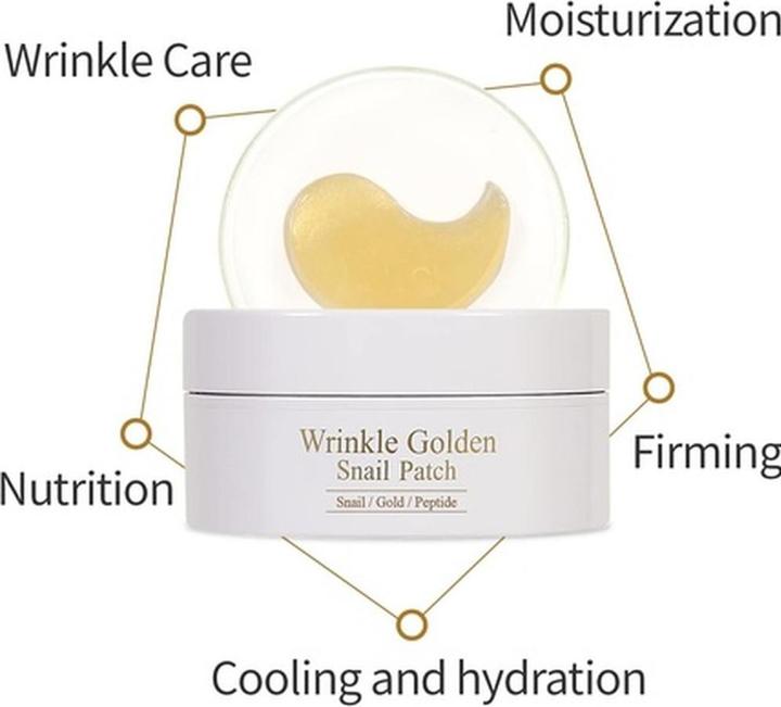 Actual product image The Skin House Wrinkle Golden Snail Patch 60 Pieces