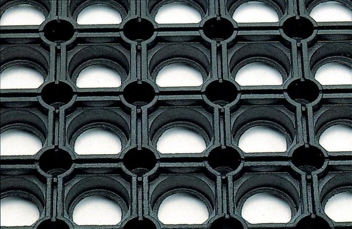 Actual product image NoName Honeycomb mat light version SBR/NR, black, open top, 22mm, 150x100cm (150 x 100 cm)