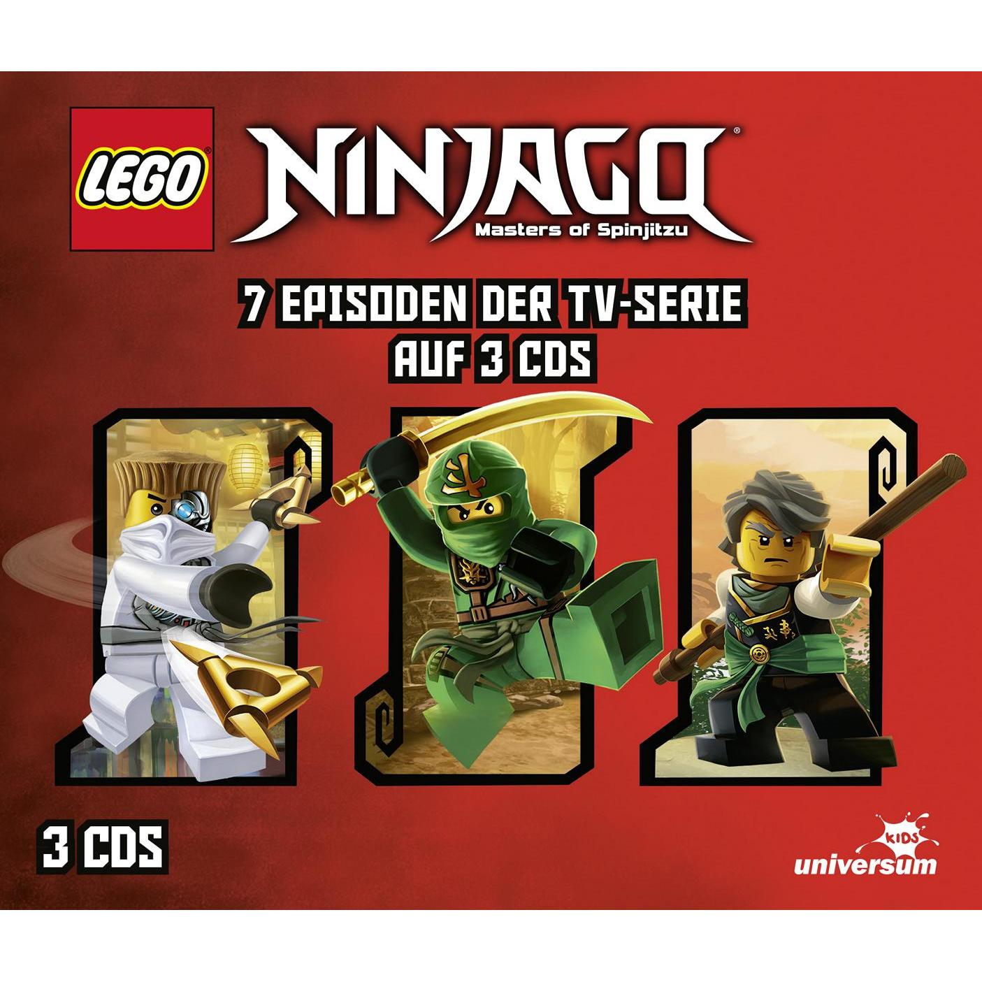 Lego Ninjago Hörspielbox 5, Hörbücher