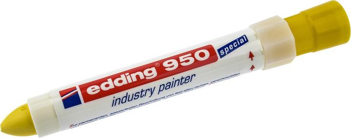 Actual product image Edding Industrial marker 950 (Yellow, 10 mm, 1 x)