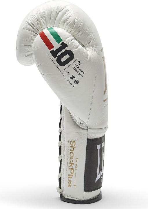 Produktbild Leone Boxhandschuhe Shock Plus GN102L Weiss (8 OZ, One Size)
