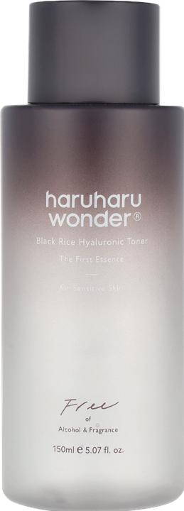 Actual product image Haruharu Wonder Black Rice Hyaluronic Toner Fragrance Free (Face toner, 150 ml)