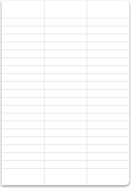 Produktbild Ursus Vokabelheft (A5, Liniert, Weicher Einband)