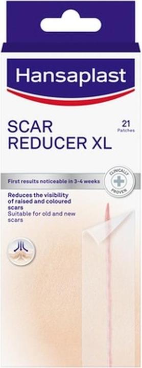 Actual product image Hansaplast XL Scarring Reducer Clear Dressing 21 Count (21 x)
