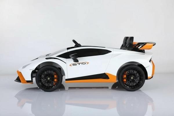 Produktbild Es-toys Elektro Kinderauto "Lamborghini Huracan STO Drift" - Lizenziert - 24V Akku, 2 Motoren- (24 V)