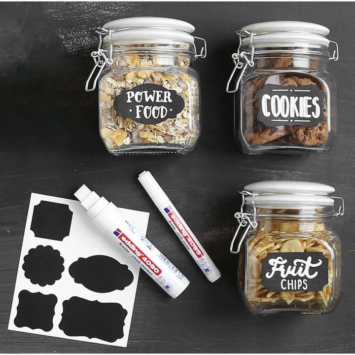 Actual product image I Am Creative Chalkboard Stickers