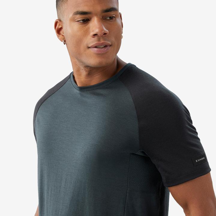 Produktbild Simond T-Shirt Herren Merinowolle - Merino Resist grau (L)