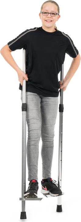 Actual product image Qu-Ax Stilts aluminum, adjustable handle height up to 170cm
