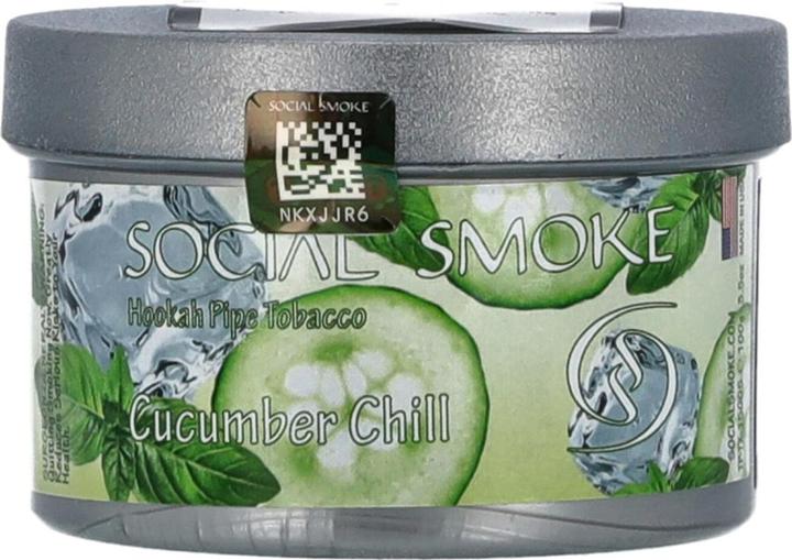 Actual product image Social Smoke Cucumber Chill 100g (Cucumber)