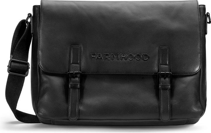 Image du produit Farmhood Memphis Porte-documents Messenger en cuir 38 cm Compartiment pour ordinateur portable