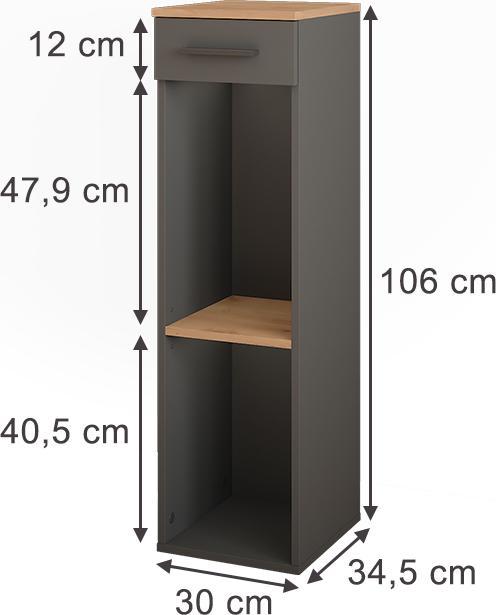 Produktbild Vicco Repose (30 x 34.50 x 106 cm)