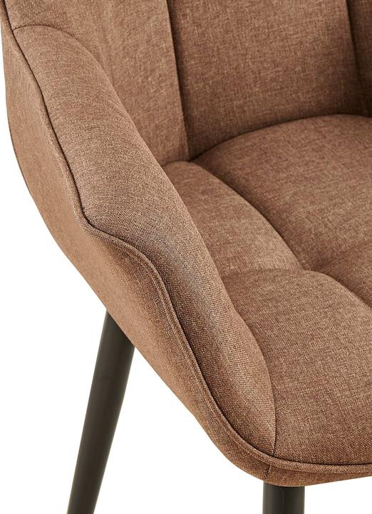 Produktbild Swisshandel24 Esszimmerstuhl Roseville Stoff, taupe
