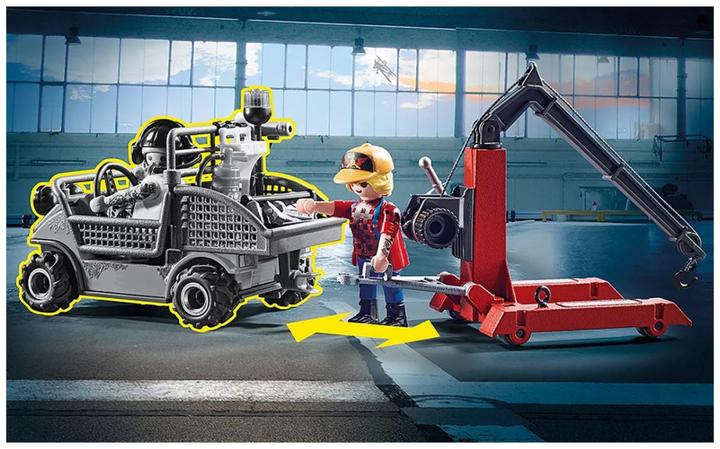 Image du produit Playmobil 70834 Air Stuntshow Station de service (70834, Spectacle de cascades Playmobil)