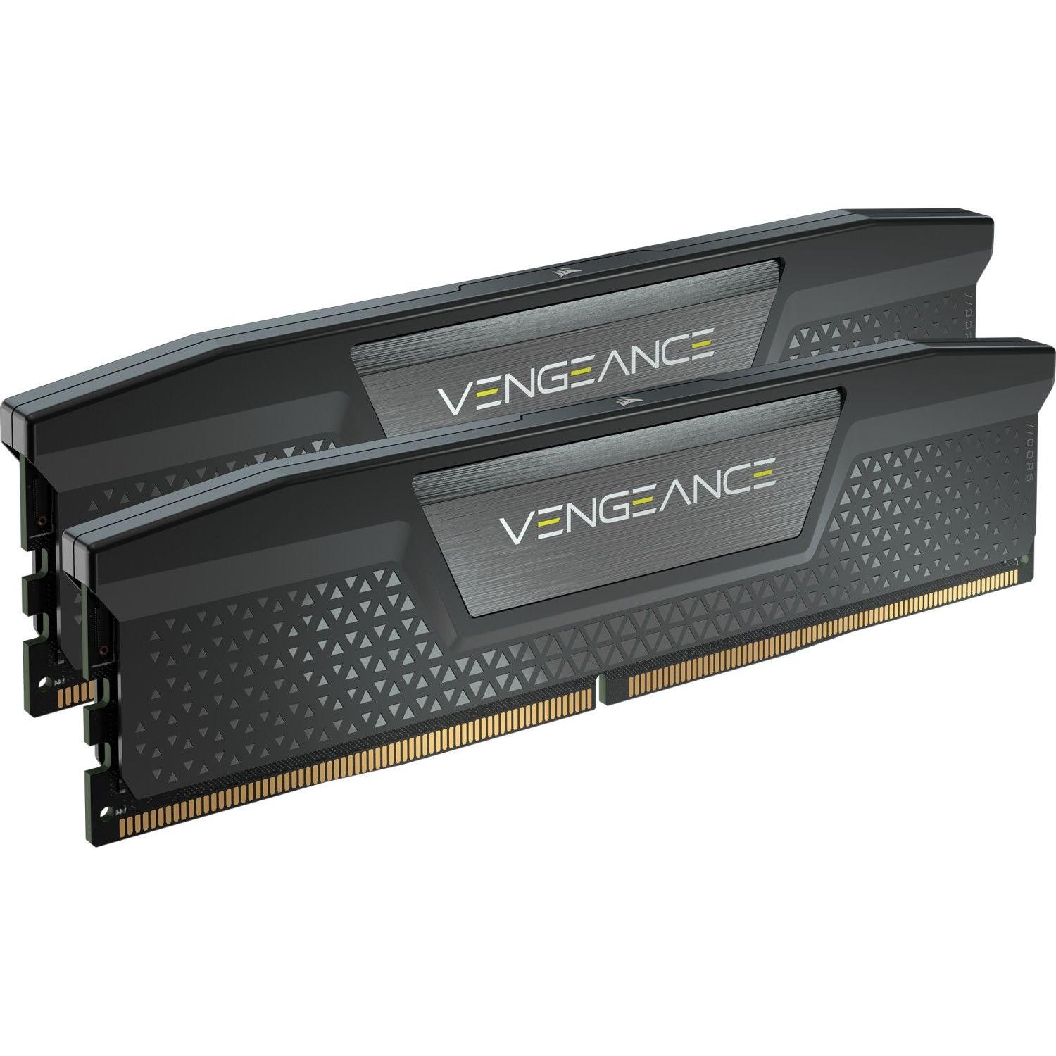 Corsair Vengeance (2 x 32GB, 6400 MHz, DDR5-RAM, DIMM), RAM, Schwarz