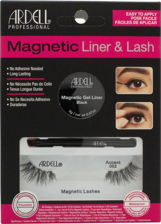 Ardell Magnetic Liner & Lash - Accent 002 (Künstliche Wimpern)