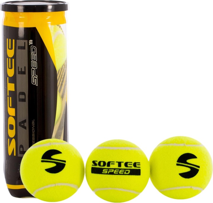 Softee Speed Padel Balls 3er Set