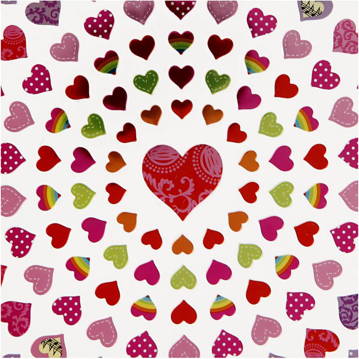 Actual product image Creativ Company Motif stickers hearts