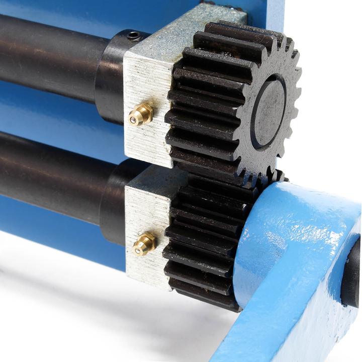 Image du produit Wiltec Bordeuse moulureuse manuelle Pied de support Usinage Cintrage de tôle Rouleaux profilés Atelier (1.80 mm)