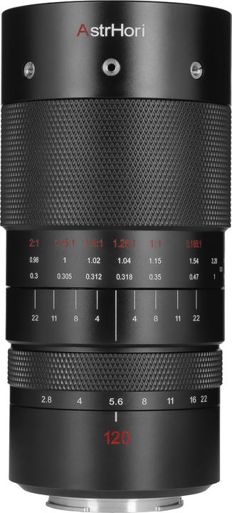 Image du produit AstrHori 120mm F2.8 Canon EF Mount Full Frame Lens Black (Canon EF, Plein format)