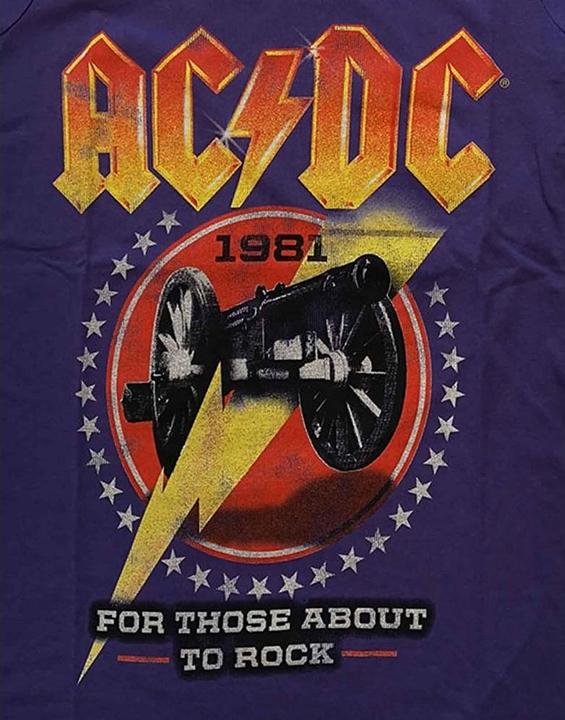 Produktbild AC/DC For Those About To Rock '81 TShirt (S)