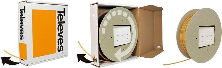 Image du produit Televes OB4415 Boîtier optique 4 sorties avec 15m de câble (Câble d'antenne)