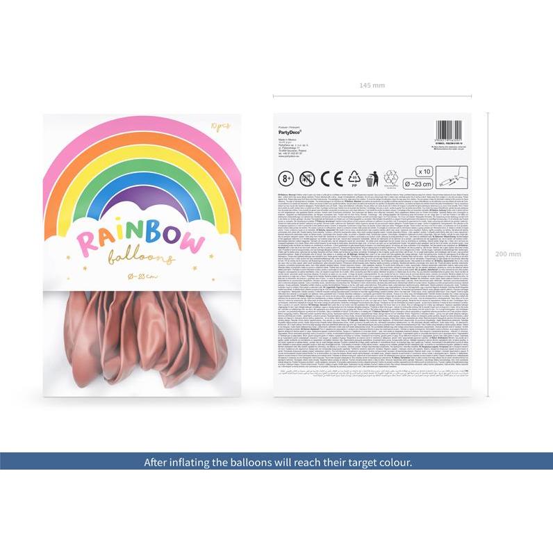 Thumbnail - Partydeco Rose Gold Metallic-Ballons