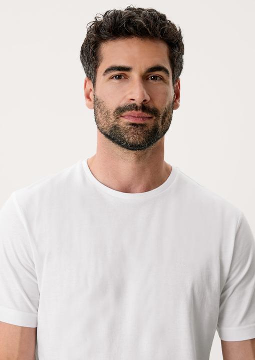 Actual product image S.Oliver T-Shirt Baumwoll-T-Shirt mit Logo-Print (M)