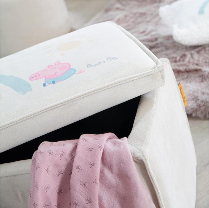 Actual product image Roba Children's stool with storage function Peppa Pig (Child seating group)