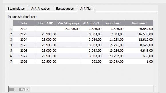Produktbild Lexware anlagenverwaltung 2023 1 license(s) (1 User, 12 Monate)
